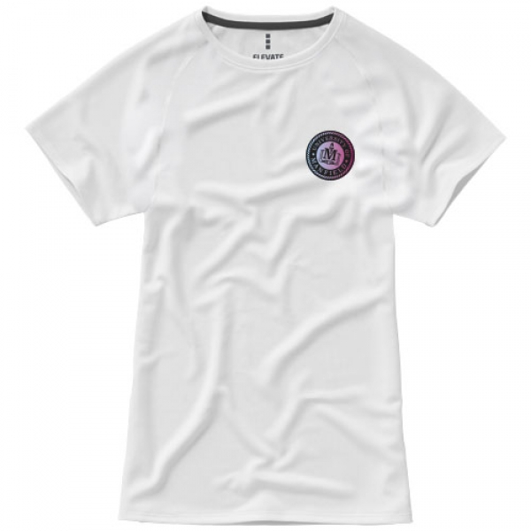 Damski T-shirt Niagara z krótkim rękawem z dzianiny Cool Fit odprowadzającej wilgoć 145 g/m²