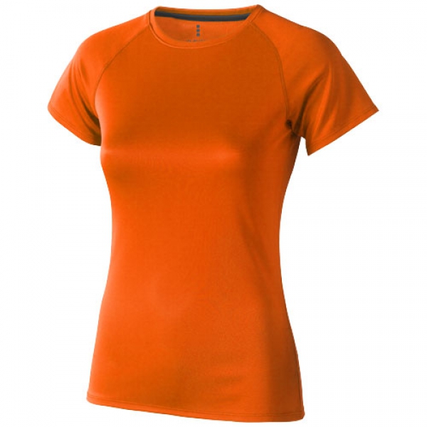 Damski T-shirt Niagara z krótkim rękawem z dzianiny Cool Fit odprowadzającej wilgoć 145 g/m²