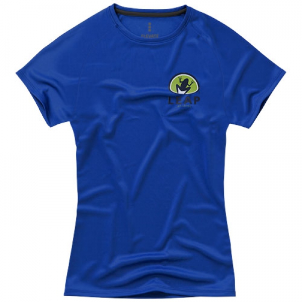 Damski T-shirt Niagara z krótkim rękawem z dzianiny Cool Fit odprowadzającej wilgoć 145 g/m²