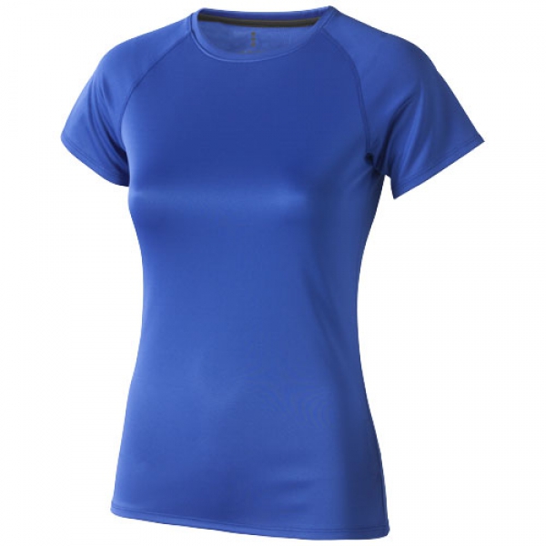 Damski T-shirt Niagara z krótkim rękawem z dzianiny Cool Fit odprowadzającej wilgoć 145 g/m²