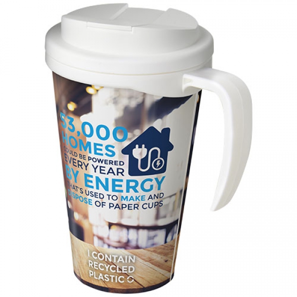 Kubek Brite-Americano® 350 ml z wieczkiem zapobiegającym rozchlapaniu
