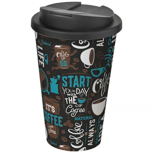 Kubek Brite-Americano® 350 ml z wieczkiem zapobiegającym rozchlapaniu