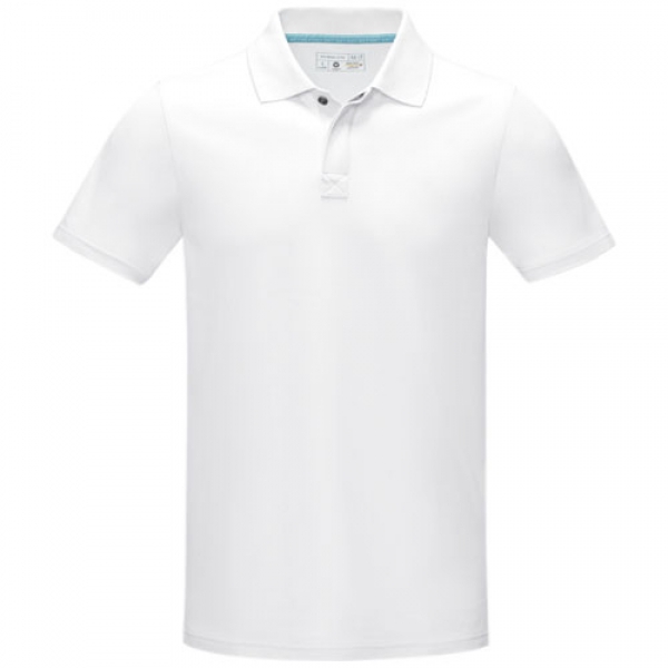 Męska organiczna koszulka polo Graphite