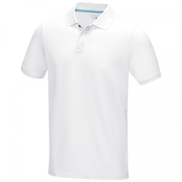 Męska organiczna koszulka polo Graphite