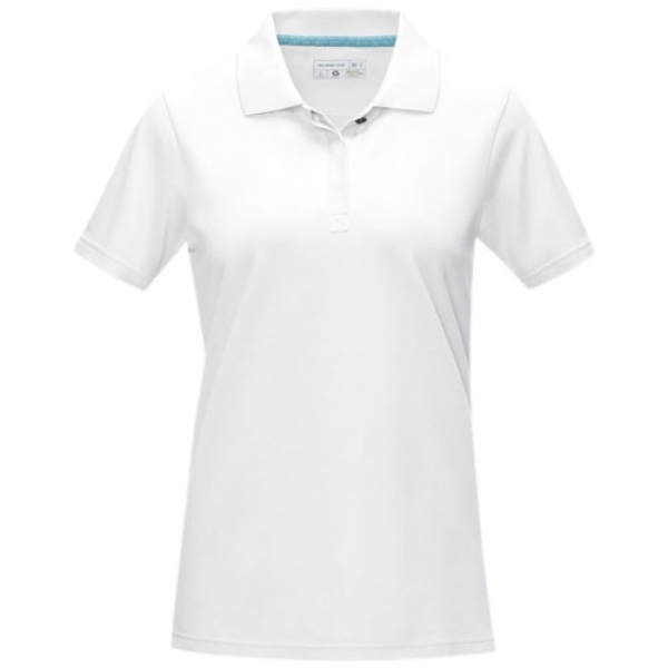 Damska organiczna koszulka polo Graphite
