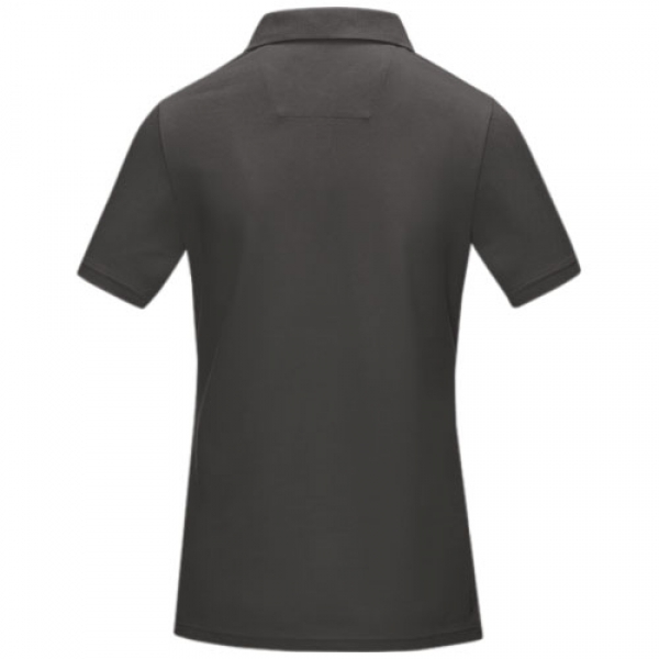 Damska organiczna koszulka polo Graphite
