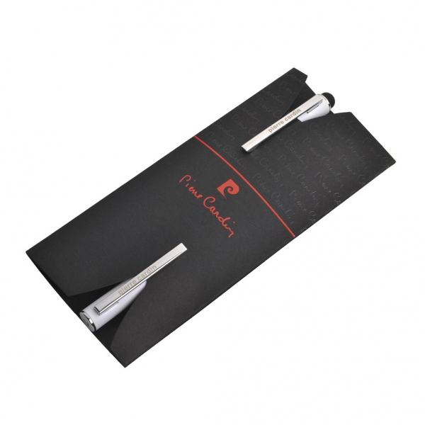 Zestaw piśmienny długopis i pióro kulkowe touch pen soft touch CLAUDIE Pierre Cardin