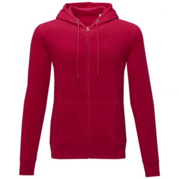 Charon męska zapinana na zamek bluza z kapturem 240 g/m²
