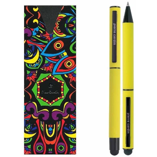 Zestaw piśmienny długopis i pióro kulkowe touch pen soft touch CELEBRATION Pierre Cardin