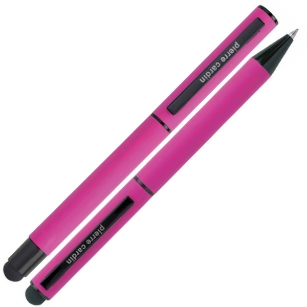 Zestaw piśmienny długopis i pióro kulkowe touch pen soft touch CELEBRATION Pierre Cardin