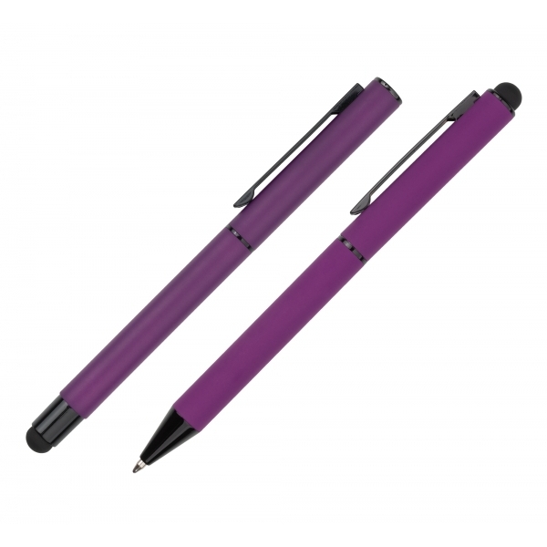 Zestaw piśmienny długopis i pióro kulkowe touch pen soft touch CELEBRATION Pierre Cardin