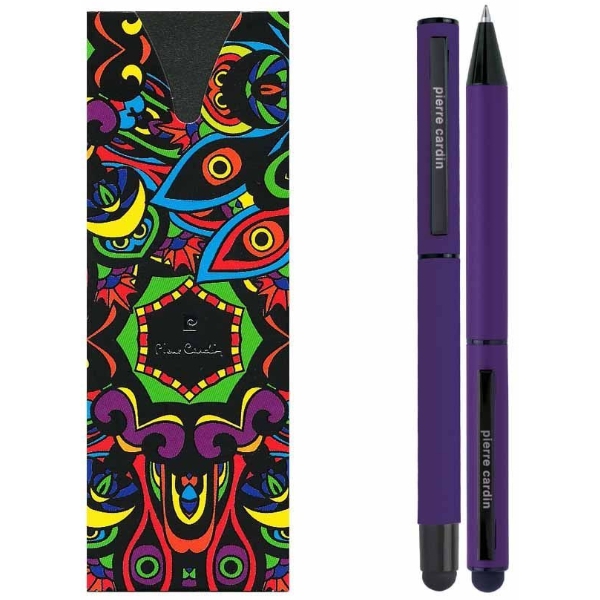 Zestaw piśmienny długopis i pióro kulkowe touch pen soft touch CELEBRATION Pierre Cardin