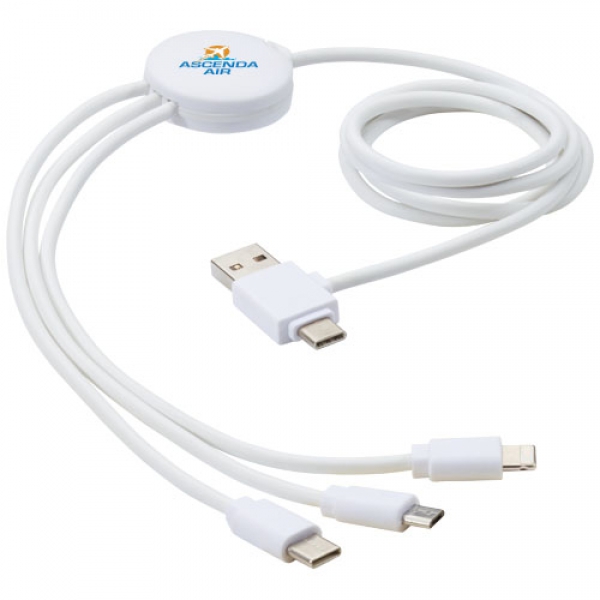 Pure kabel do ładowania 5-w-1 z dodatkiem antybakteryjnym