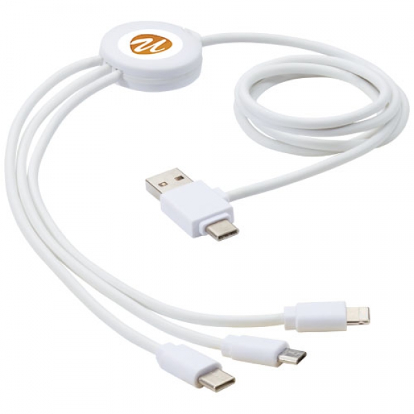 Pure kabel do ładowania 5-w-1 z dodatkiem antybakteryjnym