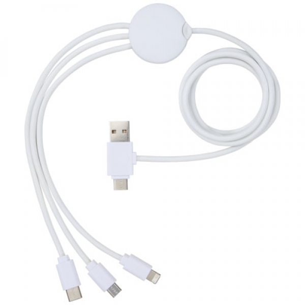Pure kabel do ładowania 5-w-1 z dodatkiem antybakteryjnym