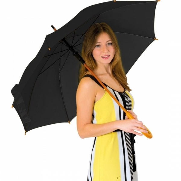 Parasol automatyczny drewniany Ø105 cm NANCY