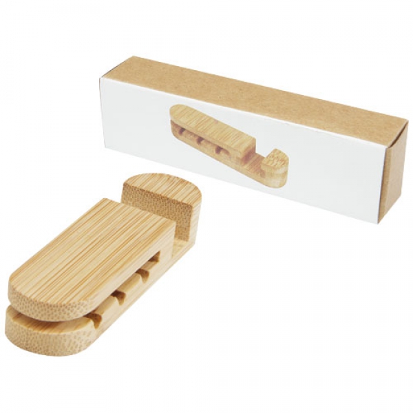 Bambusowy organizer na kable Edulis 