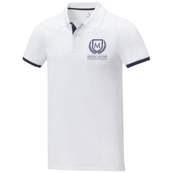 Męska koszulka polo duotone Morgan z krótkim rękawem 200 g/m²