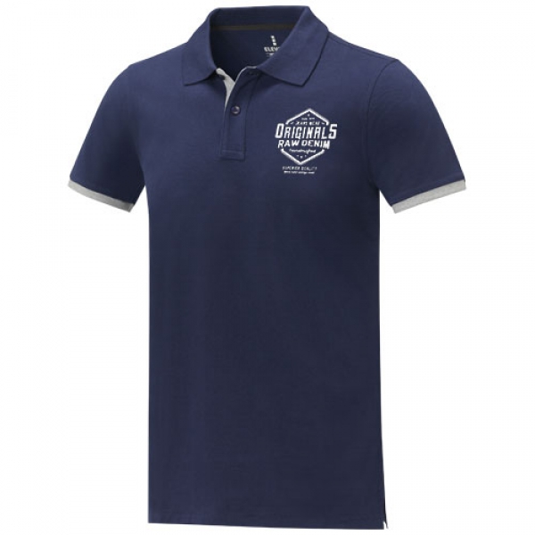 Męska koszulka polo duotone Morgan z krótkim rękawem 200 g/m²