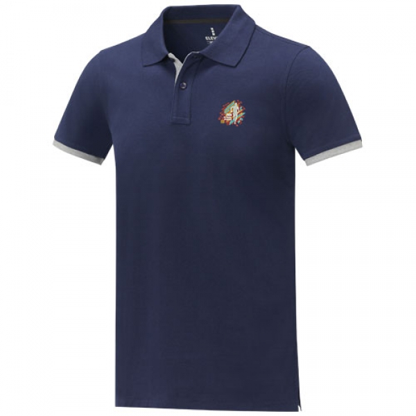 Męska koszulka polo duotone Morgan z krótkim rękawem 200 g/m²