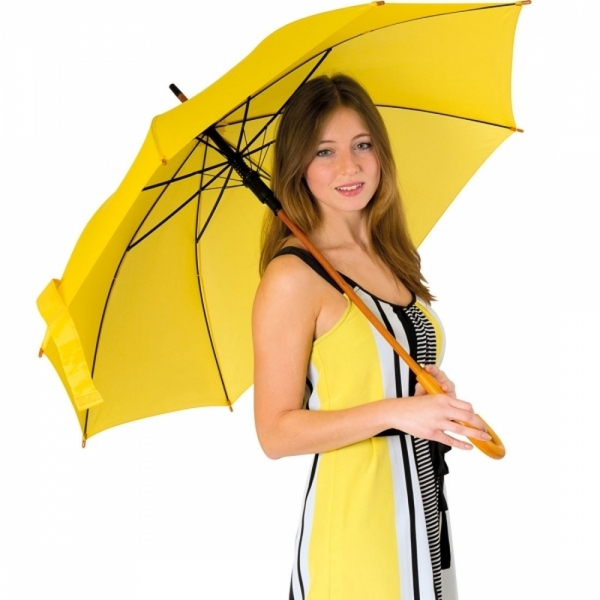 Parasol automatyczny drewniany Ø105 cm NANCY