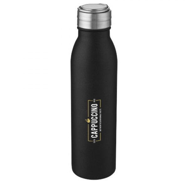 Bidon ze stali nierdzewnej Harper o pojemności 700 ml z metalową pętelką