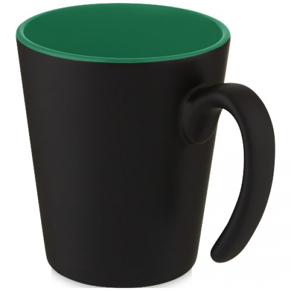 Kubek ceramiczny Oli o pojemności 360 ml z uchwytem