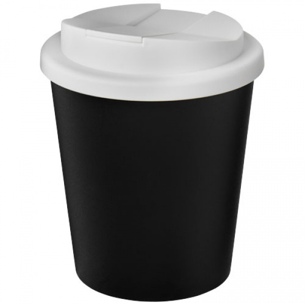 Kubek Americano® Espresso Eco z recyklingu o pojemności 250 ml z pokrywą odporną na zalanie 