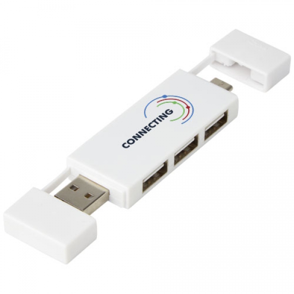 Mulan podwójny koncentrator USB 2.0