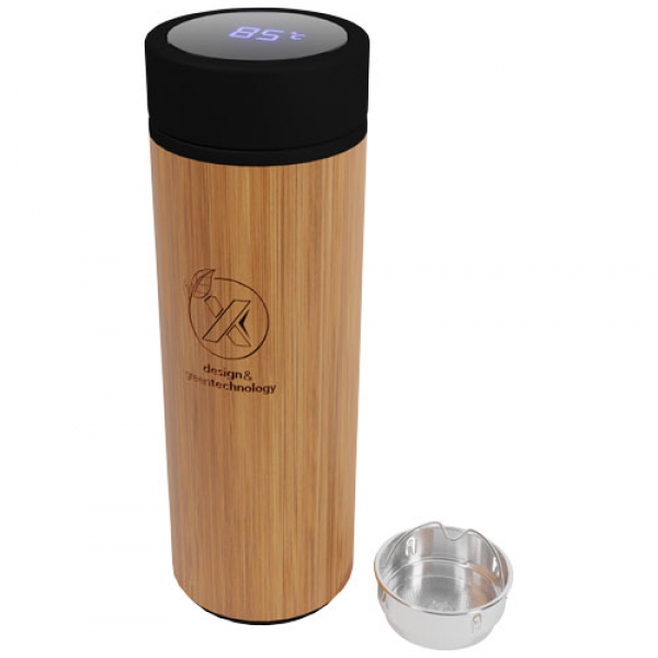 Bambusowa butelka smart o pojemności 500 ml SCX.design D11