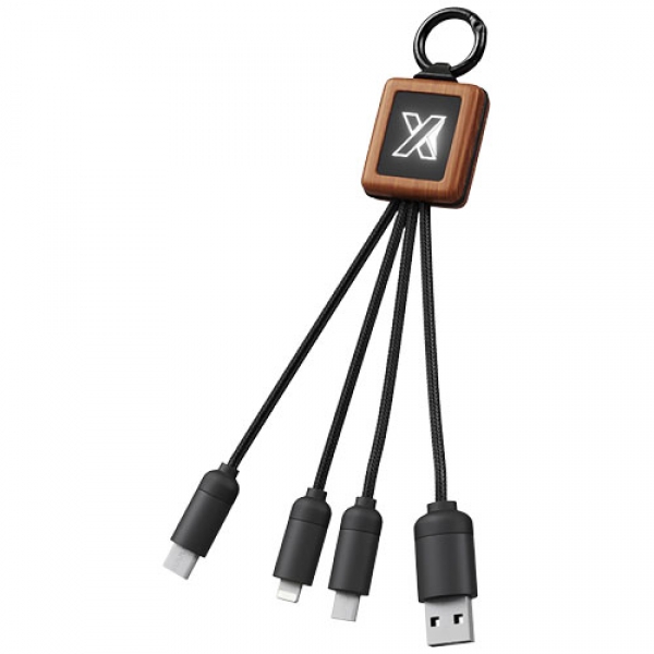 SCX.design C19 łatwy w użyciu kabel drewniany 20 W