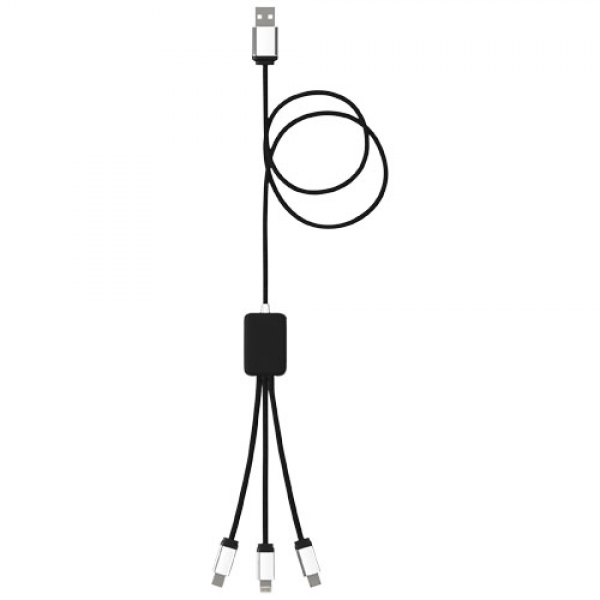 Kabel z podświetlonym logo 3w1 - SCX.design C17