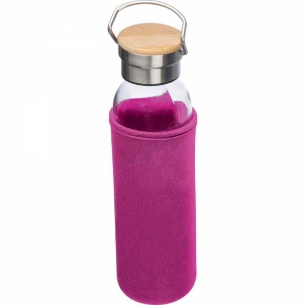 Butelka szklana z pokrowcem 600 ml RAMONA