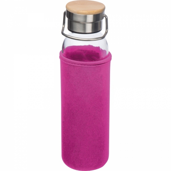 Butelka szklana z pokrowcem 600 ml RAMONA