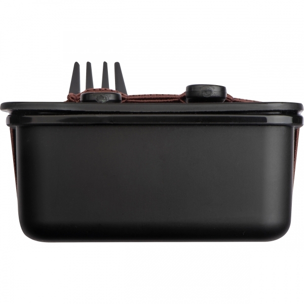 Lunch box ze sztućcami VIGO 600 ml