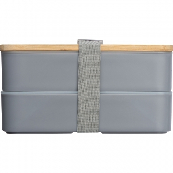 Lunch box 2x600 ml ze sztućcami PESCARA