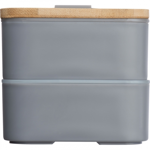 Lunch box 2x600 ml ze sztućcami PESCARA