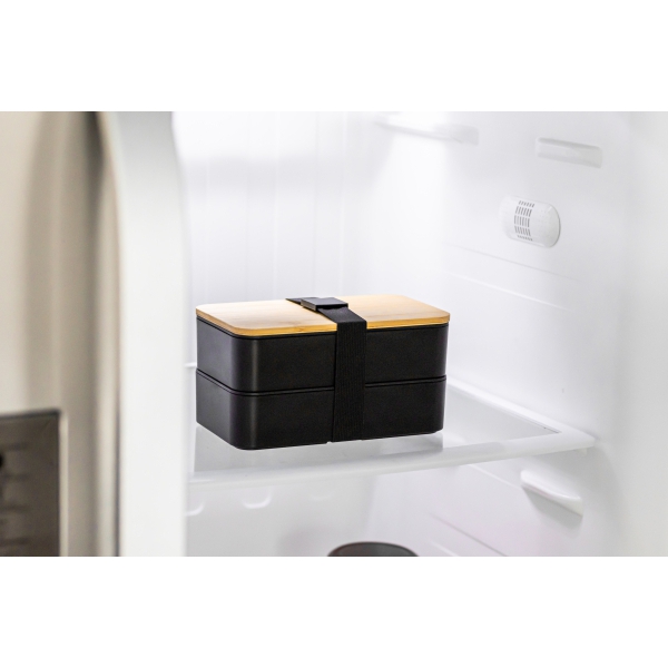 Lunch box 2x600 ml ze sztućcami PESCARA