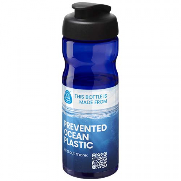 Bidon H2O Active® Eco POP Base o pojemności 650 ml z wieczkiem zaciskowym