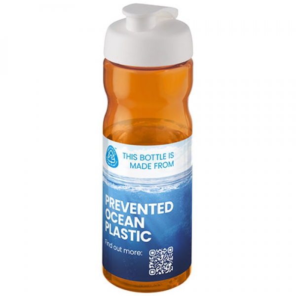 Bidon H2O Active® Eco POP Base o pojemności 650 ml z wieczkiem zaciskowym