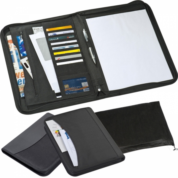 Folder A4 z notatnikiem w linie JACQUELINE