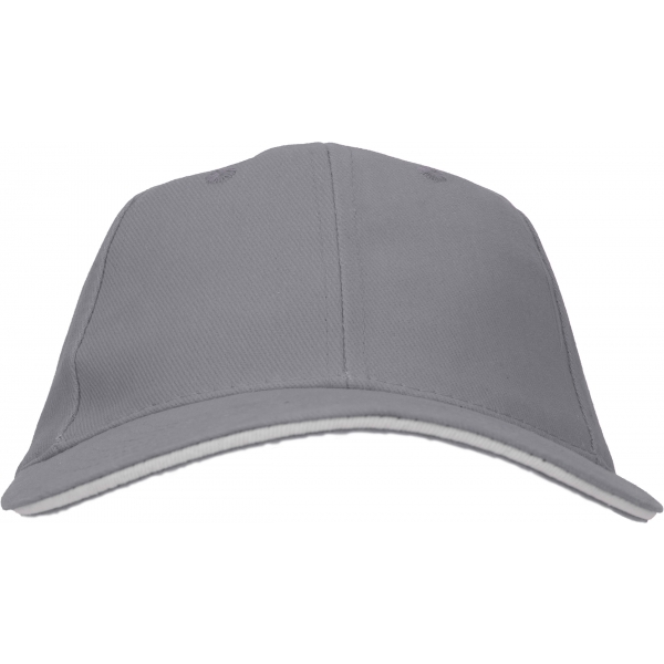Czapka z daszkiem bawełniana 6 paneli, 260 g/m² CURTIS