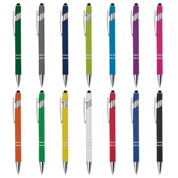 Długopis aluminiowy touch pen HERMANN