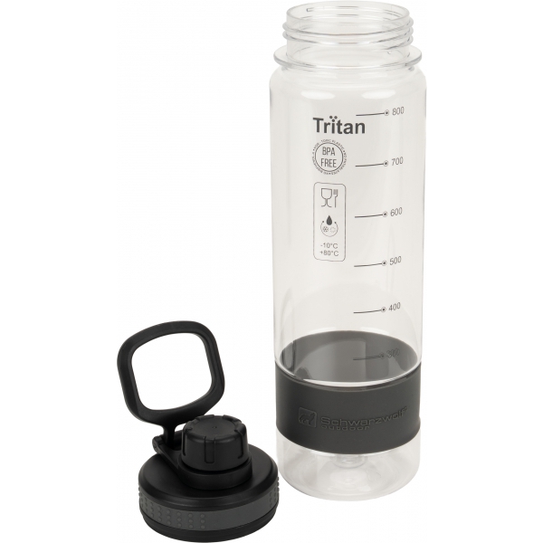 Butelka z tritanu 800 ml KIBO Schwarzwolf