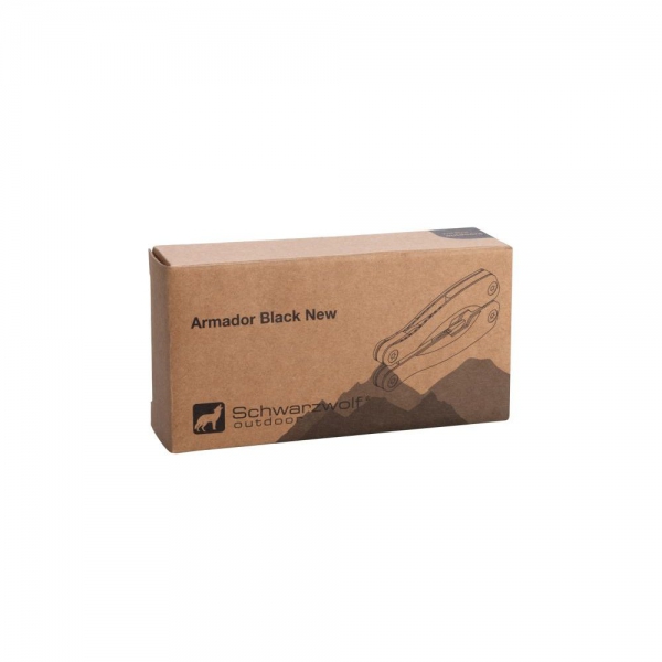 Narzędzie wielofunkcyjne ARMADOR NEW Black Schwarzwolf