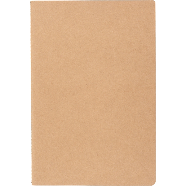 Notatnik A5 w linie z papieru z recyklingu BENEDETTO