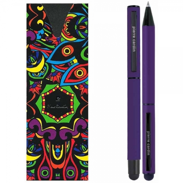 Zestaw piśmienny długopis i pióro kulkowe touch pen soft touch CELEBRATION Pierre Cardin