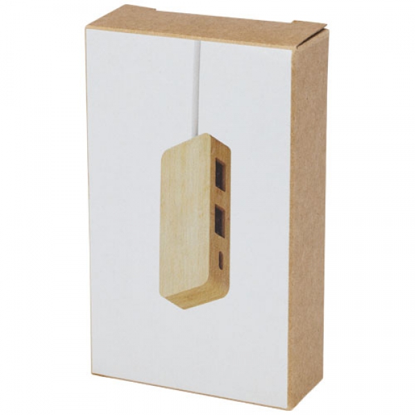 Tapas bambusowy koncentrator USB