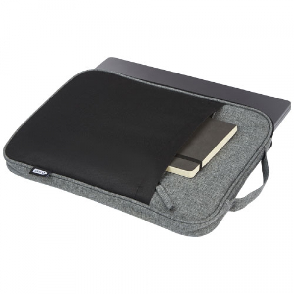 Reclaim 14-calowe etui na laptopa, dwa kolory, z recyklingu z certyfikatem GRS, 2,5 l