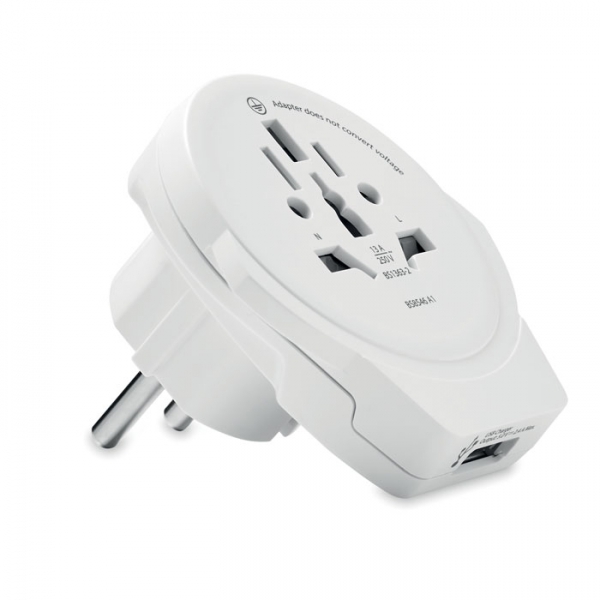 Adapter z usb world to europe